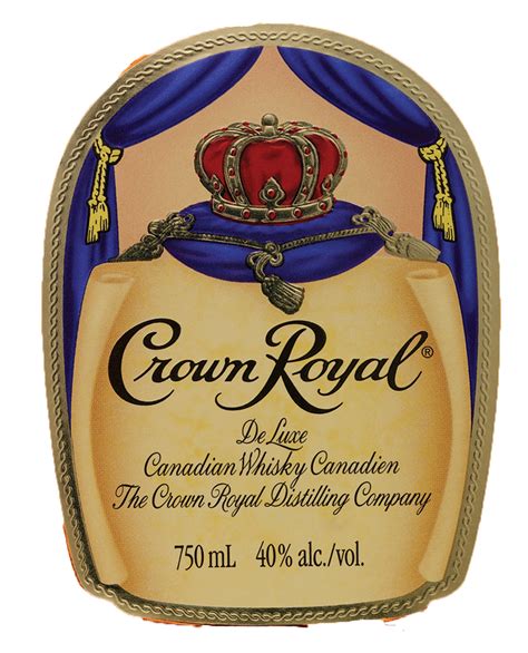 Crown Royal Printable Label